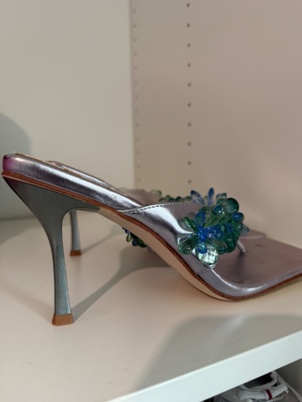 Jeffrey Campbell Beaded Floral Heels - Picture 4 of 4